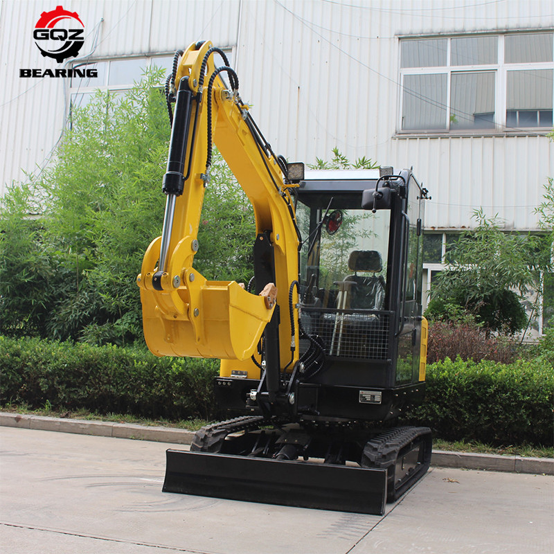 Chinese R350 Mini Excavator Small Digger Kubota Engine Excavator Micro Digging Machine Mini Digger With Cabin