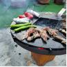 Buy cheap Wood Burning Garden Metal Brasero Steel BBQ Grill from wholesalers