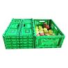 Buy cheap Heavy Duty Foldable Plastic Crate for Vegetable Packing in Agriculture Harvest Basket from wholesalers