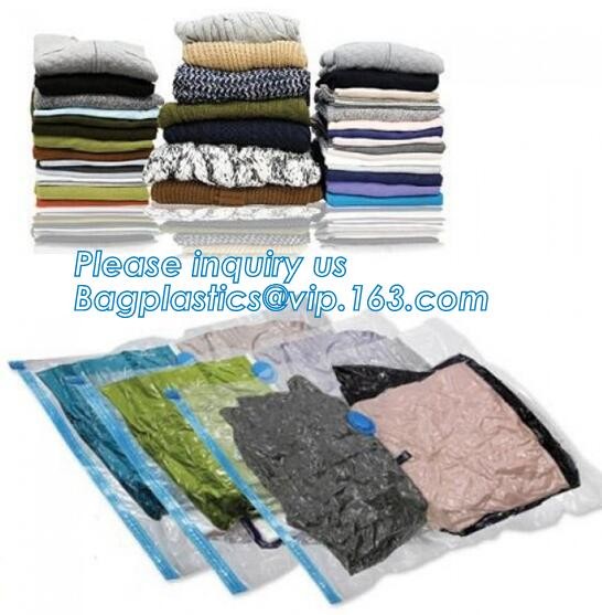 Compression Bag Space Saving, compressible vacumm seal storage bag, vacuum traveling bag without valve, bagplastics, pac