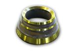 High manganese steel mining aggressive parts cone crusher concave and mantle