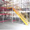 Buy cheap 90mm Upright Shelving Supported Mezzanine Cantilever Multi Level Steel 800kg from wholesalers