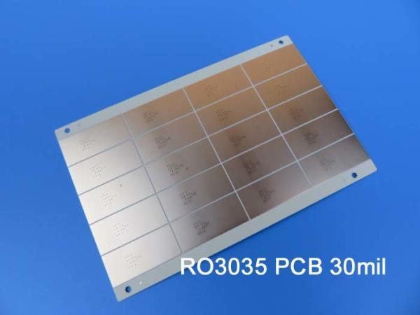 Buy cheap 30mil Double Sided RO3035 RF PCB Board Ceramic PTFE Composite from wholesalers