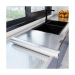 Peel Stick Metallic Wallpaper Aluminum Foil Contact Paper Anti Oil Kitchen
