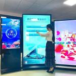 85" 75" 55" Indoor Slim Bezel Lcd Tv 4k Digital Signage And Displays Ultra
