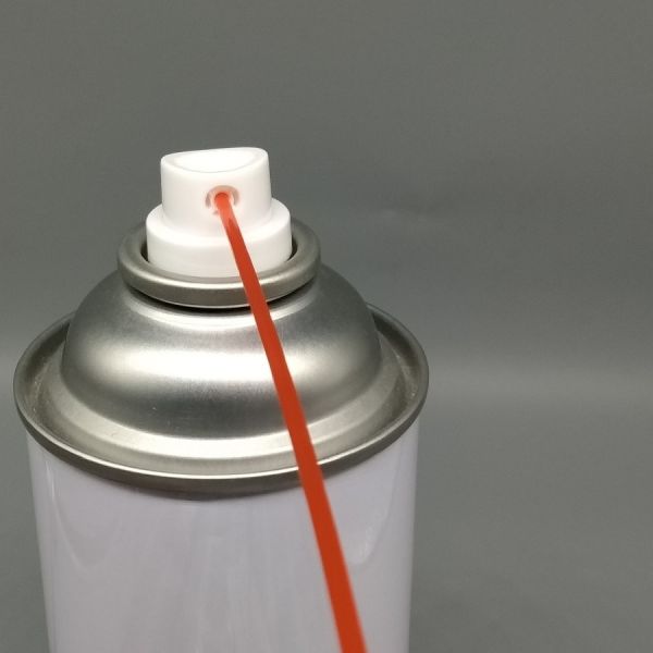 Versatile WD-40 Lubricant Valve for Household and DIY Applications with Secure Straw Storage and 360-Degree Spraying Capability