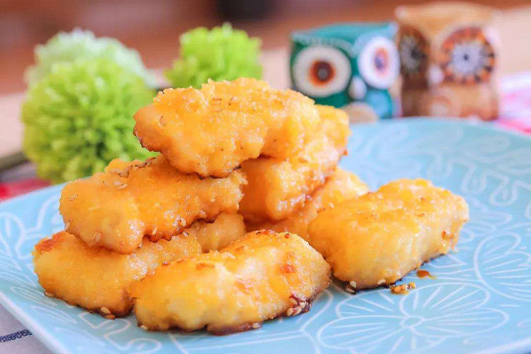 Automatic Chicken Nuggets Making Machine Meat Patty Forming Machine 10 pcs/min