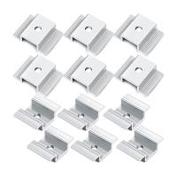 Buy cheap Adjustable Solar Panel Mid Clamp Aluminum Solar Module Clamps ISO9001 product