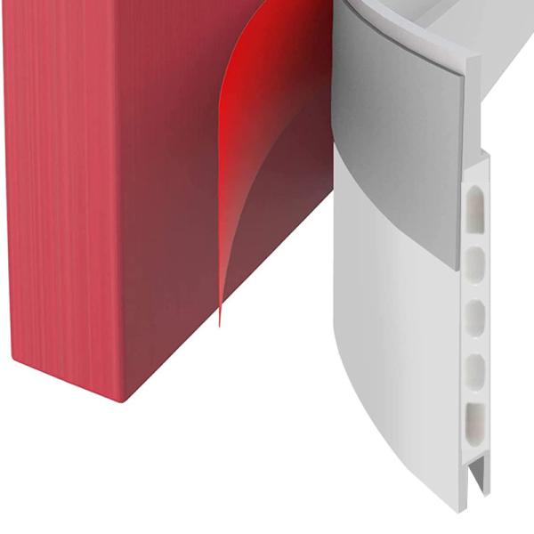 Silicone Rubber TPE Self Adhesive Door Bottom Seal Door Sweep Weather Stripping