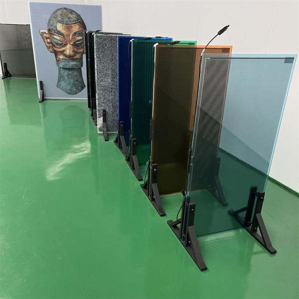 Buy cheap Full Color Super Slim Indoor Outdoor Curtain Glass P10-P50 Transparent LED Film Display from wholesalers