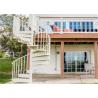 Buy cheap Customized Custom Spiral Staircase Cast Iron Stair Indoor / Outdoor from wholesalers