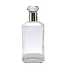 Buy cheap Free Sealing Square Shape Glass Bottle with Luxury Marble Ball Cap and Crown Cap Sealing from wholesalers