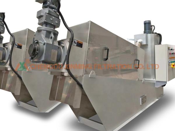 Buy cheap Energy Saving Conch Sludge Dewatering Machine Stainless Steel Materials from wholesalers
