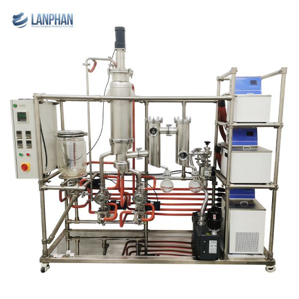 6-15L/H Wiped Film Distillation Equipment Stainless Steel Molecular Industrial