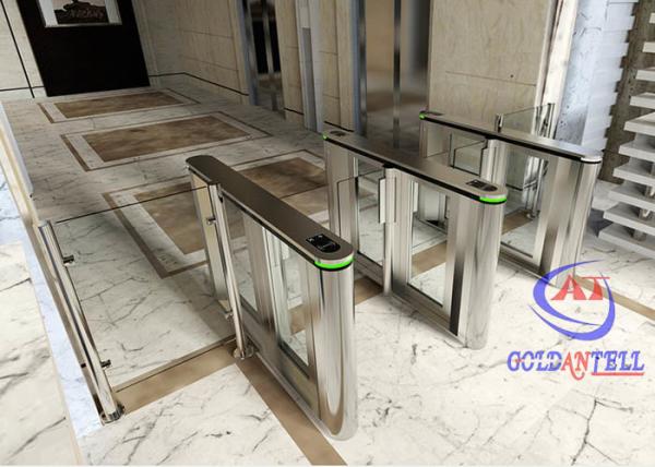 Buy cheap Waist Height Safety Pedestrian Turnstiles 900mm Passage Access Control Door from wholesalers