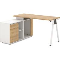 Buy cheap L1400*W600*H750mm Wooden Office Computer Table 1.4M Manager Office Desk product