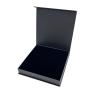 Buy cheap Black Clamshell Magnetic Closure Jewelry Box Custom Size Cardboard Wallet Boxes from wholesalers
