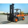 Buy cheap Pneumatic 7T Diesel Powered Forklift 4x4 Forklift 1220*150*65mm Fork Dimension from wholesalers
