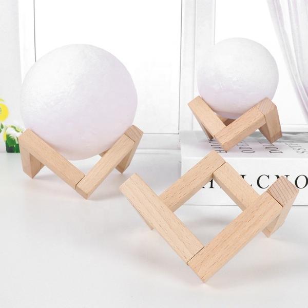 Buy cheap 3D Moon Lamp Wooden Base - Mothers Day Gift LED Night Light, Gifts for Kids Women Birthday from wholesalers