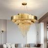 Buy cheap Modern led chandelier living room decoration home decor lights round large dining light(WH-CY-244) from wholesalers