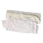 25Cm 95% Cotton 10kg/Bale Reclaimed Cotton T Shirt Rags