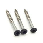 304 A2 Square Drive Colorful Painted Flat Trim Head Stainless Steel Deck Screw