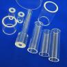 Buy cheap Custom Large Diameter High Temperature Resistant quartz glass tube price from wholesalers