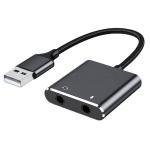 Buy cheap Plug and Play Audio Mic Studio Headset USB External Sound Card Adapter for Laptop from wholesalers