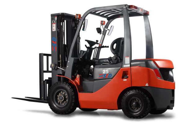 Buy cheap Hydraulic 4500mm Mast FD25 2.5 Tons Diesel Forklift Truck from wholesalers
