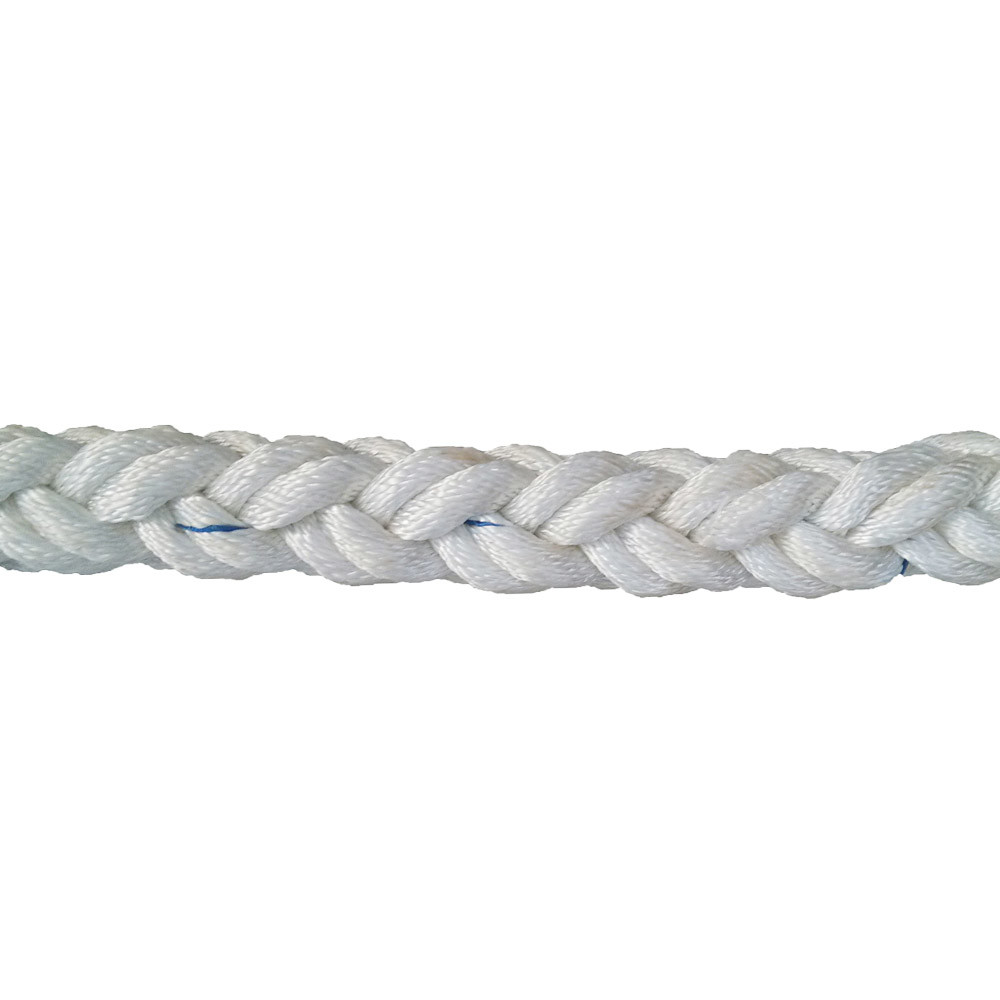8-12 Strands 50mm Polypropylene UHMWP Ship Mooring Tails Rope