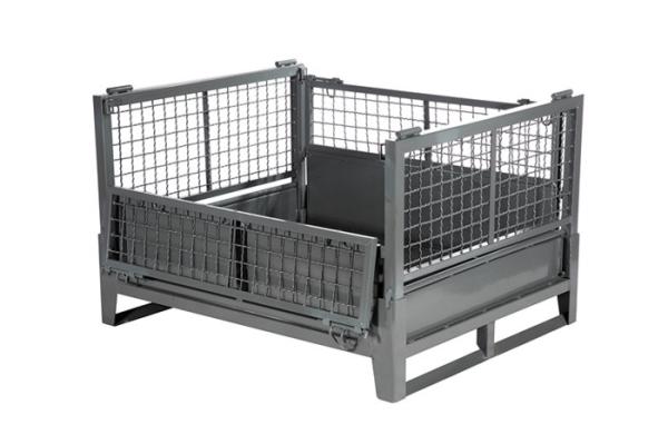 Buy cheap Heavy Duty Collapsible Steel Wire Mesh Box from wholesalers