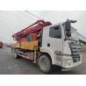 Buy cheap Second-hand Construction Machinery Used 38m Concrete Pump Trucks hydraulic stationary placing boom from wholesalers