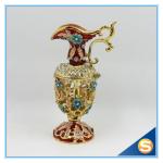 Hot Sale Vase Trinket Box Crystal Hollowed-out Jewelry Box SCJ593