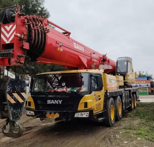 Buy cheap Mobile Truck Crane For Sale 80 Tons Direct Source Max Working Height 58.5 Meters from wholesalers