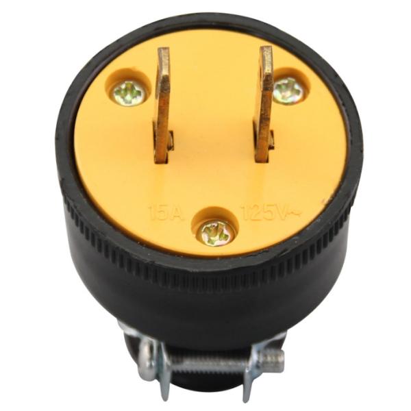 Buy cheap Plastic 125V 15A Flat 2 Pins Male Electrical Plug from wholesalers