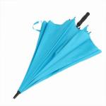 Custom Automatic Golf Umbrella , Blue Pongee Fabric Storm Proof Golf Umbrella