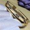 Buy cheap Jewelry factory in Shenzhen, China Luxury Jewelry Symbolize love bracelet 18k gold 5 diamond sliding Bracelets from wholesalers