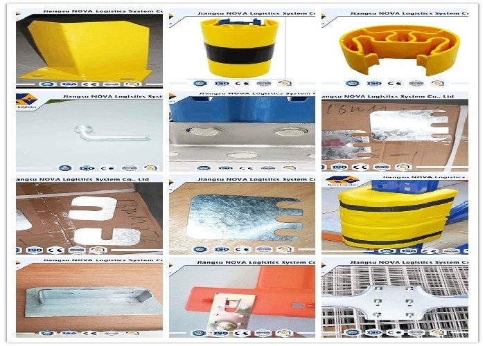 Rack Spare Parts Powder Coated Upright Protector with Highly OEM Service Accepted