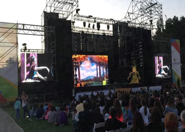 500*500mm Panels Outdoor LED Display Screen Waterproof 1/16 Scan 2 Years