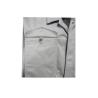 Buy cheap 210 GSM Work Clothes Jacket 65% Polyester 35% Cotton Twill 2/1 Navy Contrast Gray from wholesalers