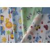 Buy cheap Cartoon Animal Soft Cotton Flannel Cloth Double Sided Easy Decontamination from wholesalers