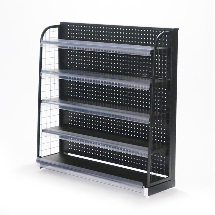 Free Standing Metal Gondola Display Rack For Shop Store Supermarket Equipment