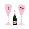 Buy cheap Green Perrier Jouet Polycarbonate Plastic Champagne Glasses Flutes For Tub Poolside from wholesalers