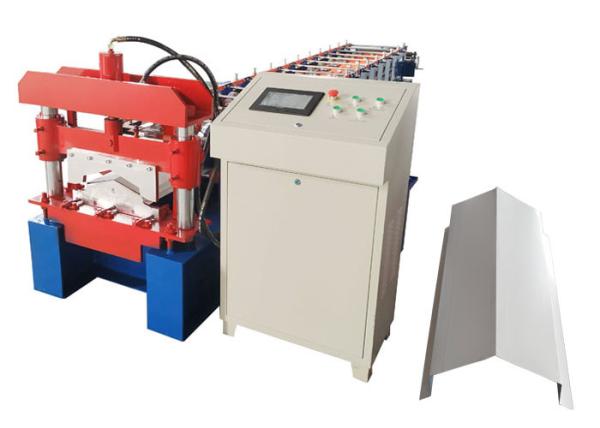 Buy cheap Color Steel Metal Roof Ridge Roll Forming Machine 15 - 20 m/min from wholesalers