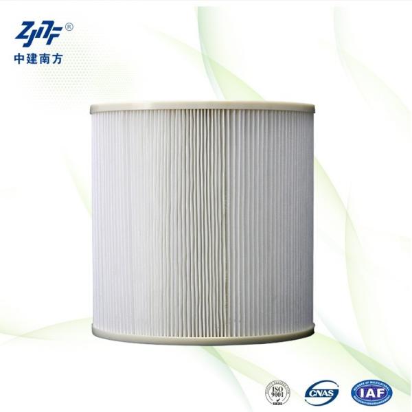 Buy cheap 99.9% Efficiency Cleanroom HEPA Filter Round Cylinder Smoke Dust Cleaning from wholesalers