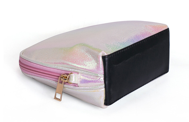 Round Cylinder Bucket Makeup Bag Barrel Cosmetic Toiletry Bag Waterproof