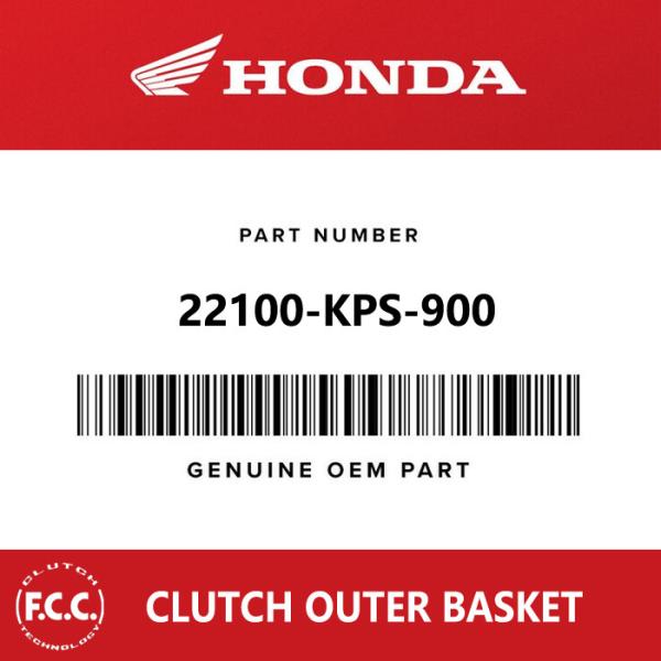 Buy cheap 22100-KPS-900 Motorcycle Clutch Outer Comp Basket For Honda CRF230F, CRF230 from wholesalers