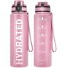 Buy cheap 32oz Motivational Sports Water Bottle with Time Marker - Times to Drink - Tritan, BPA Free, Wide Mouth Leakproof, from wholesalers