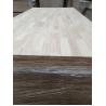 Buy cheap Eco Friendly Glue Used Grade Carbonized Yellow Rubber Finger Joint Hardwood Board from wholesalers