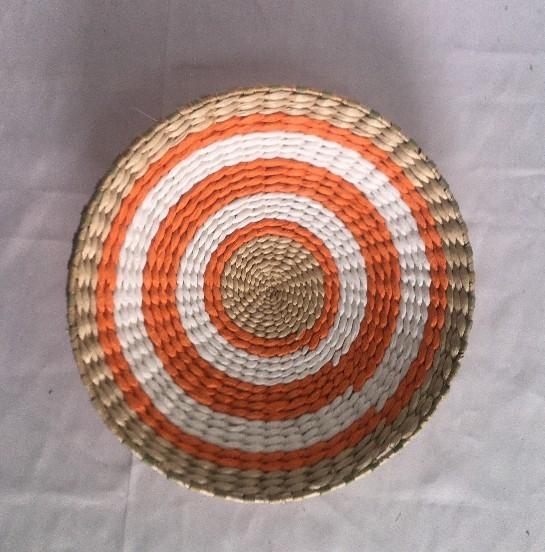 Buy cheap 2021 new design High quality Wholesale seagrass wicker wall baskets wall plates hanging decor items from wholesalers